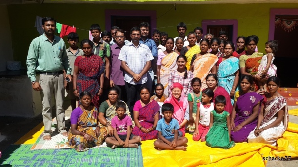 The Field Group Phil-Indies with the beautiful people of Chickabompalli. Photo by Shaiju Chacko